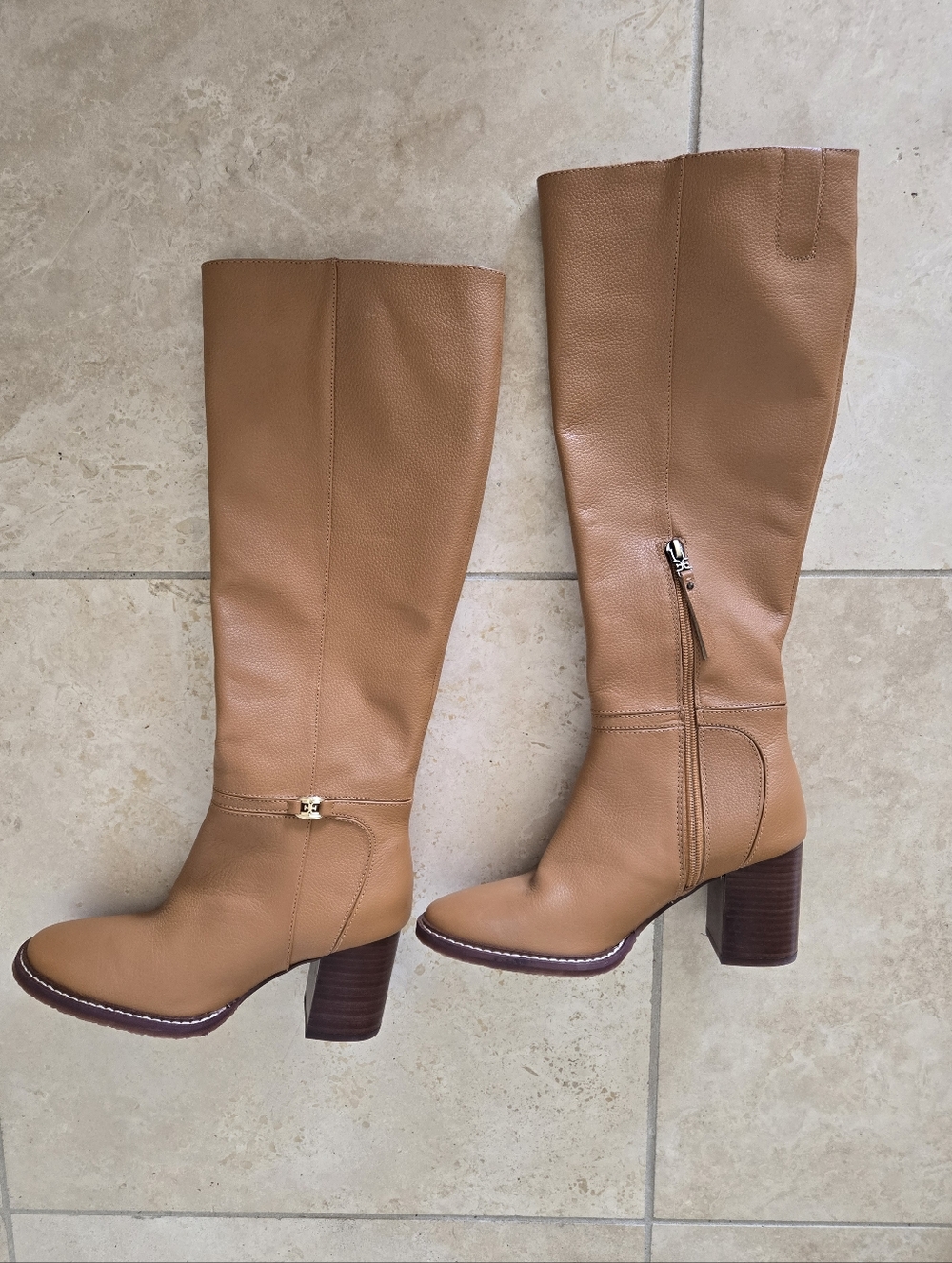 Sam Edelman Elsy Block Heel Boots, New No Box - Picture 3 of 13